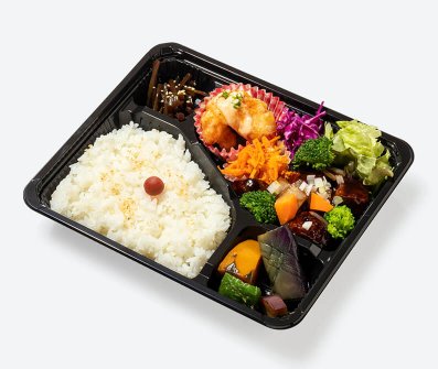 鳥取県産豚肩ロースの中国黒酢酢豚弁当