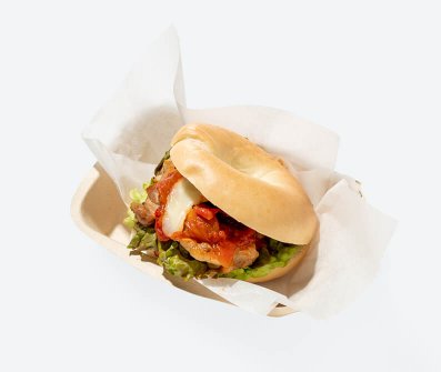 LITTLE ITALY GAINA CHICKEN BURGER