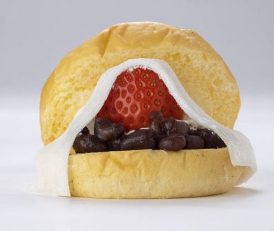 YADOバーガー いちご大福